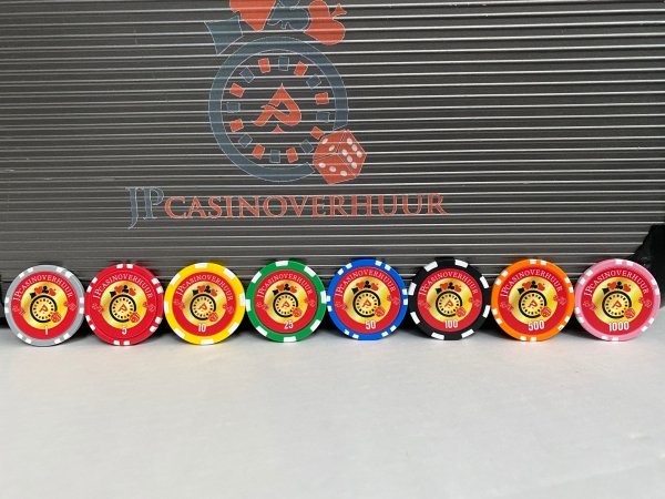 Poker koffer (300) JPcasinoverhuur COMPLEET - Afbeelding 7